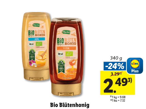 Bio Blütenhonig 