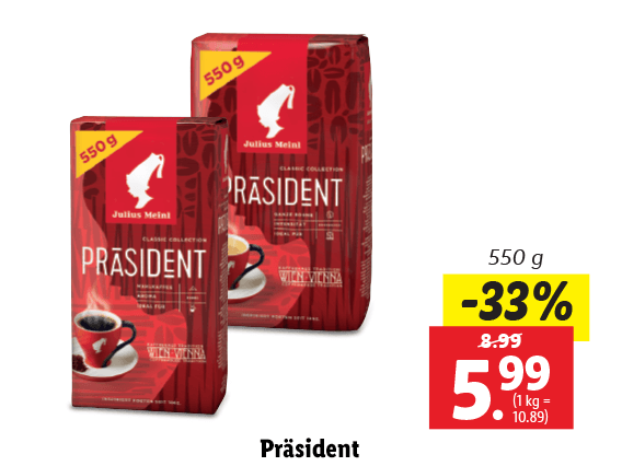 Julius Meinl Präsident 
