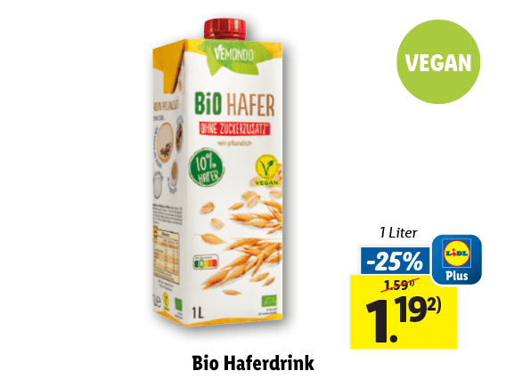 Bio Haferdrink 