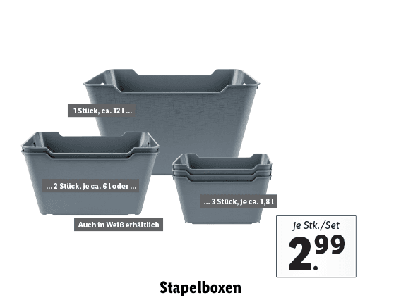 Stapelboxen