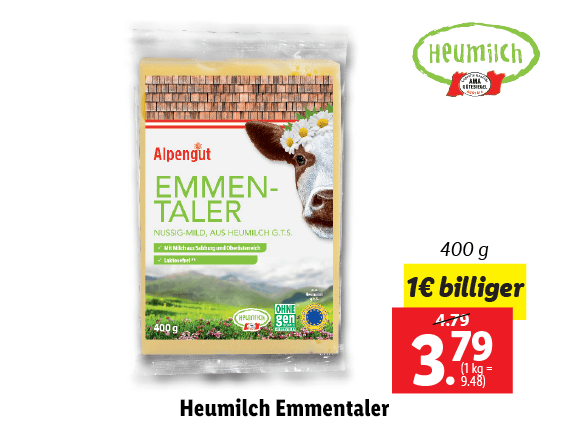 Heumilch Emmentaler 