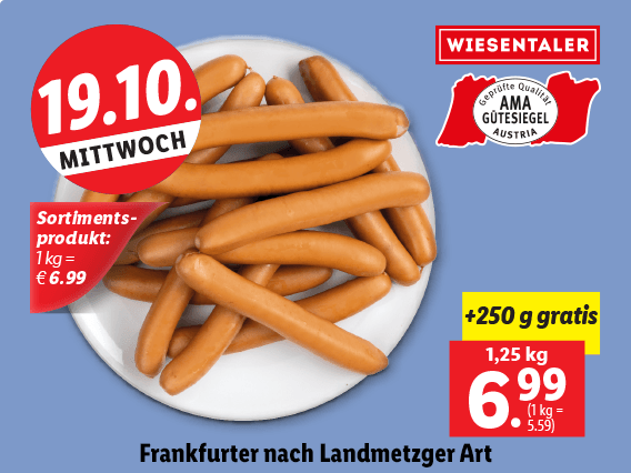 Frankfurter nach Landmetzger Art 