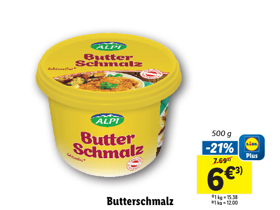 Alpi Butterschmalz 