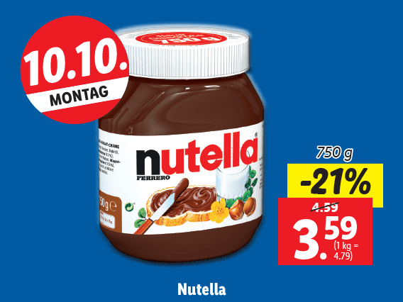  Ferrero Nutella 