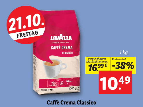 Lavazza Caffè Crema Classico 
