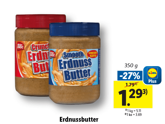 Erdnussbutter 