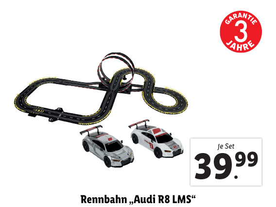 Rennbahn „Audi R8 LMS“ 