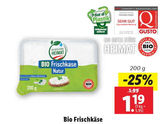 Bio Frischkäse 