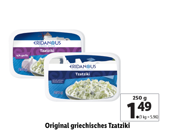 Original griechisches Tzatziki 