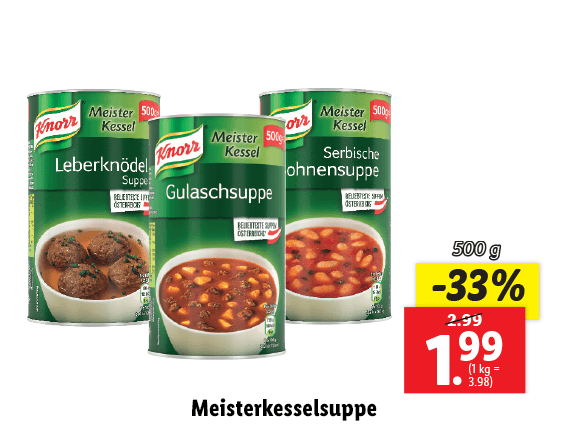 Knorr Meisterkesselsuppe 