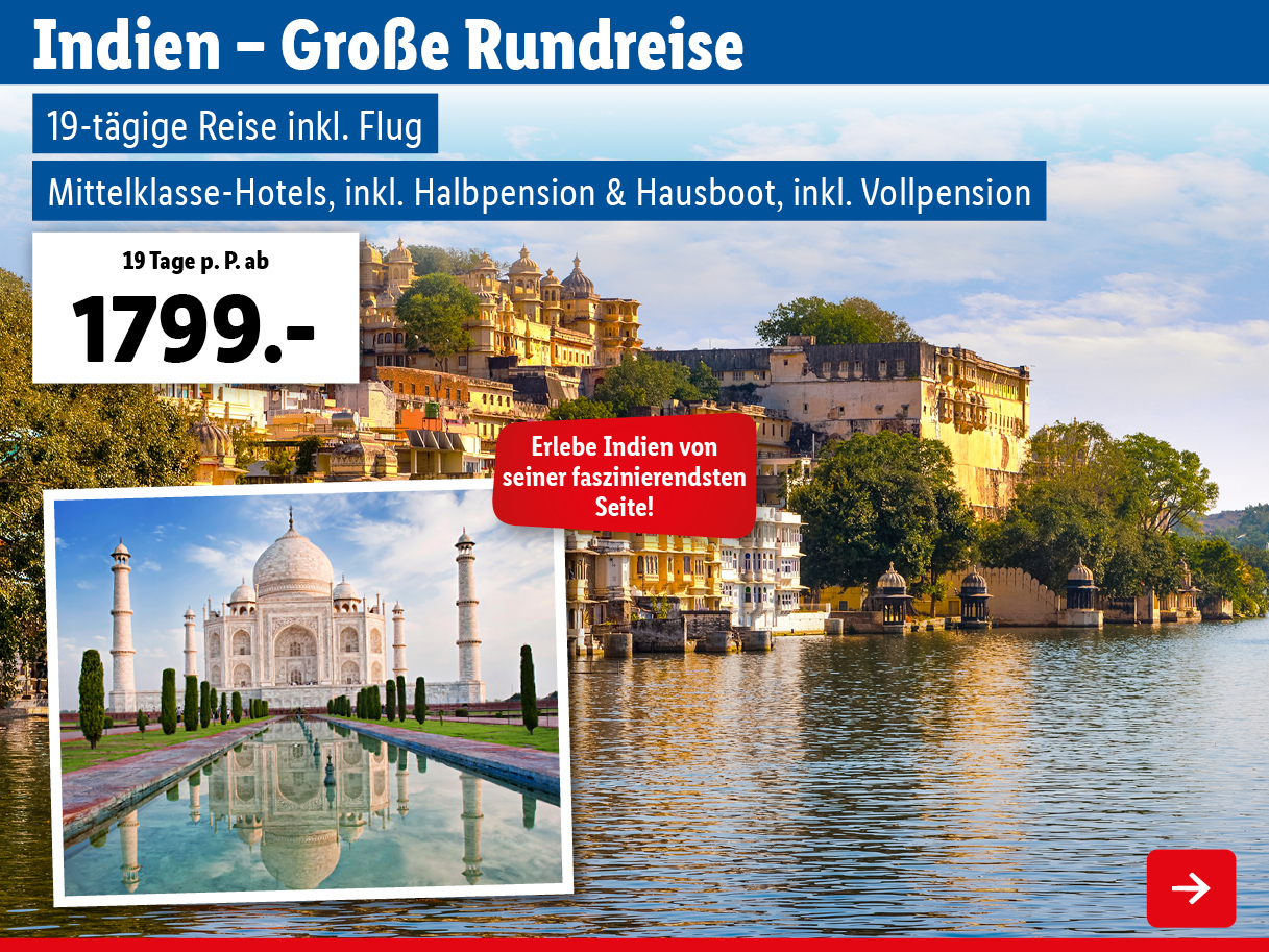 Indien – Große Rundreise