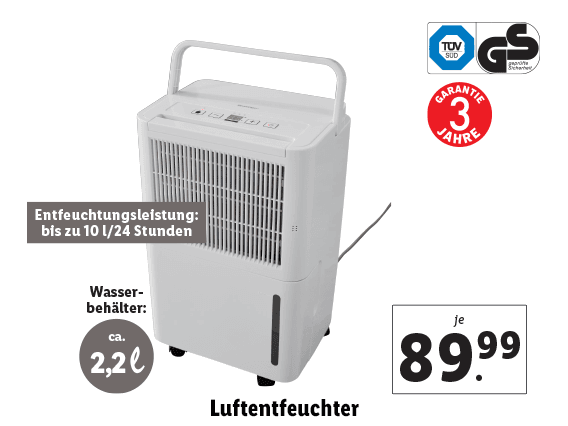 Luftentfeuchter 