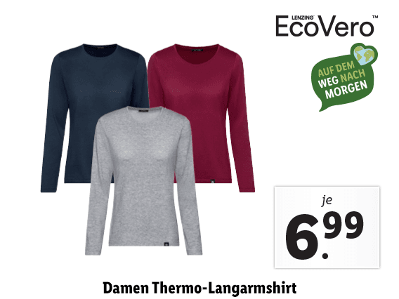 Damen Thermo-Langarmshirt 