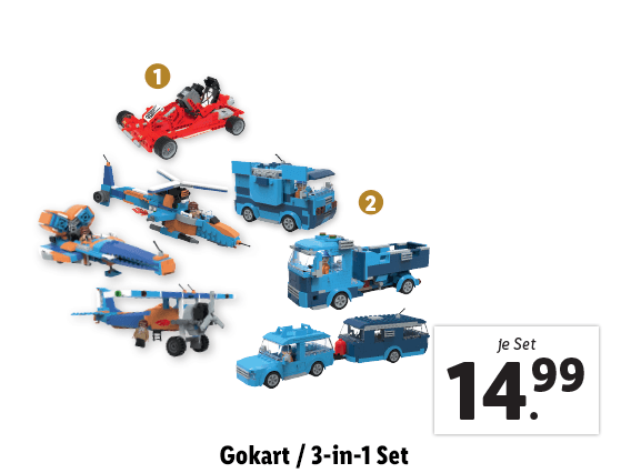 Gokart/​3-in-1 Set 