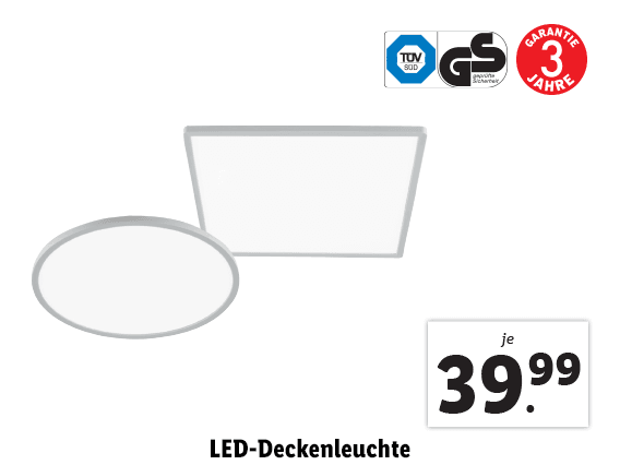 LED-Deckenleuchte 