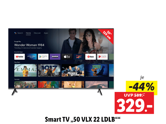 Grundig Smart TV „50 VLX 22 LDLB“ 