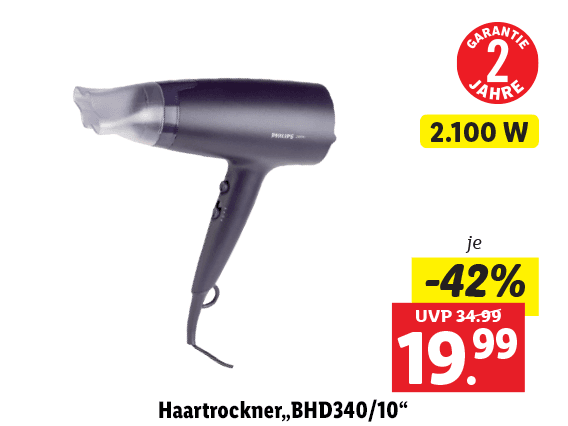 Philips Haartrockner„BHD340/​10“ 
