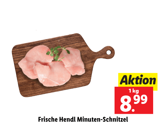 Frische Hendl Minuten-Schnitzel 