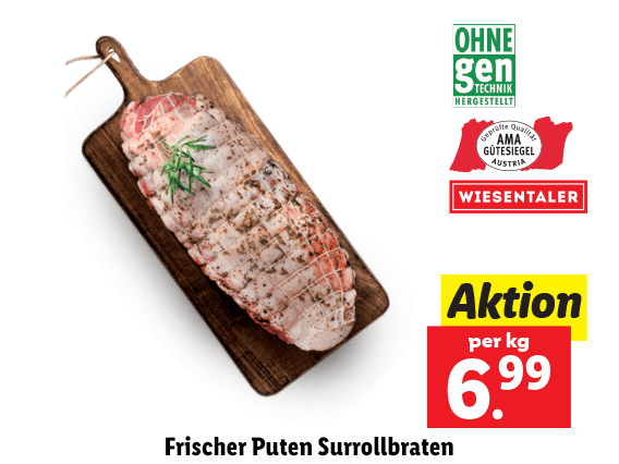  Frischer Puten Surrollbraten