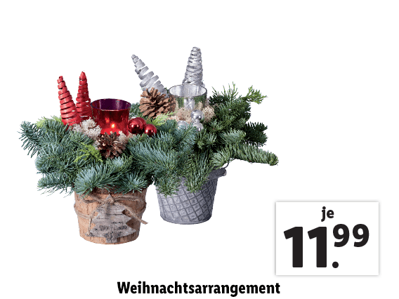 Weihnachtsarrangement 