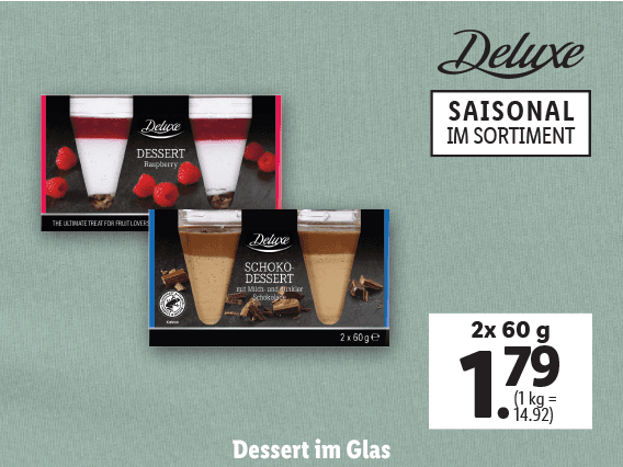 Dessert im Glas 