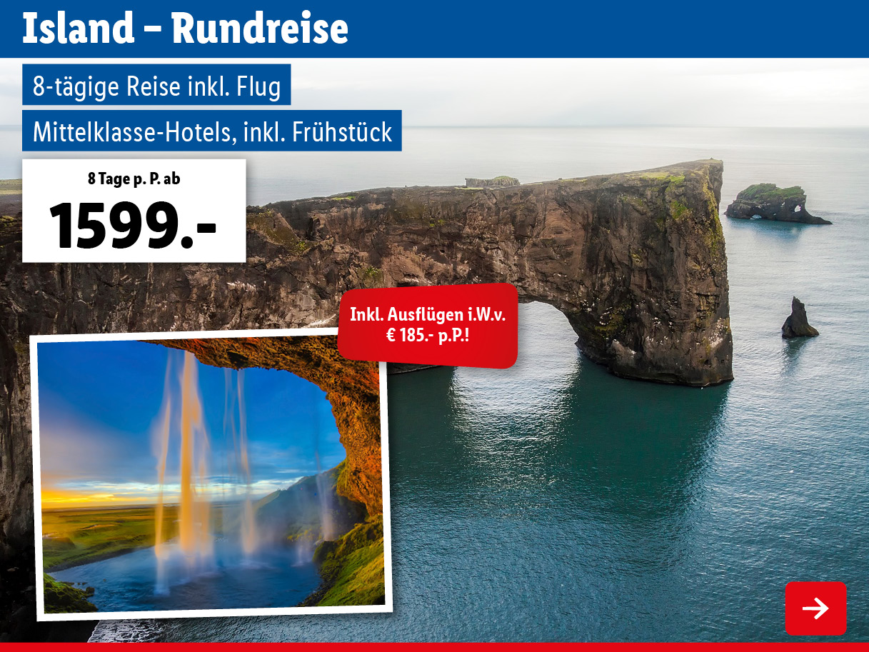 Island - Rundreise
