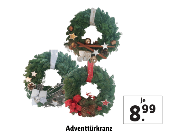 Adventtürkranz 