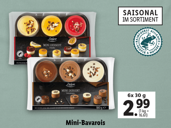 Mini-Bavarois 