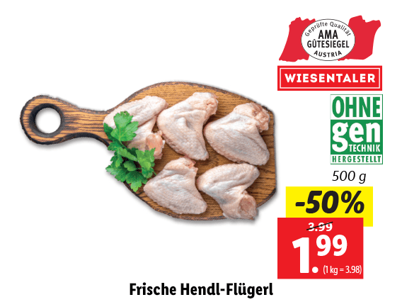 Frische Hendl-Flügerl 