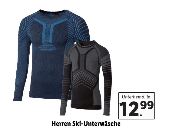 Herren Ski-Unterwäsche, Unterhemd