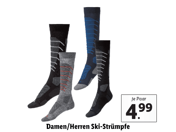 Damen/​Herren Ski-Strümpfe