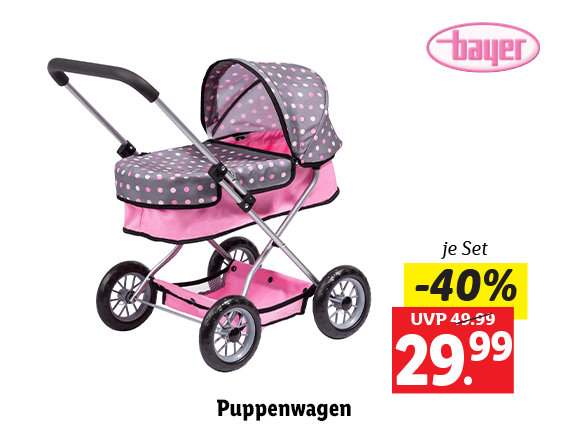 Bayer Puppenwagen 