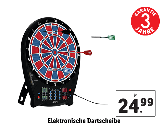 Elektronische Dartscheibe 