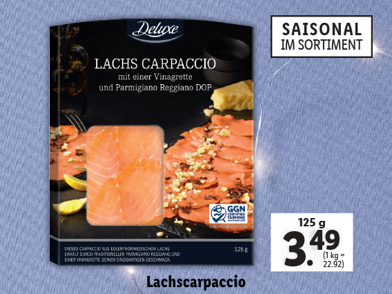 Lachscarpaccio