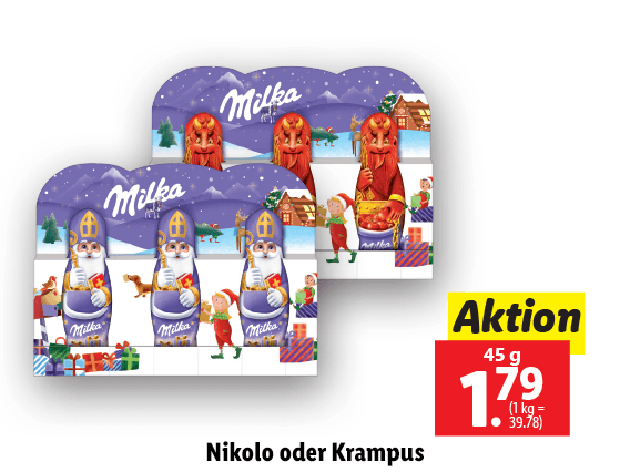 Milka Nikolo oder Krampus 