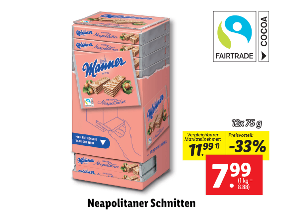 Manner Neapolitaner Schnitten 