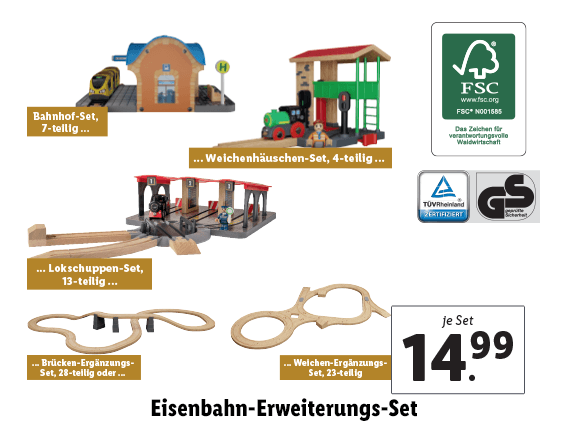 Eisenbahn-Erweiterungs-Set 