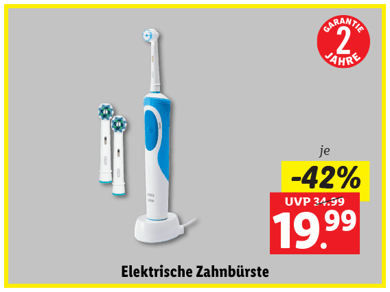Oral-B Elektrische Zahnbürste 