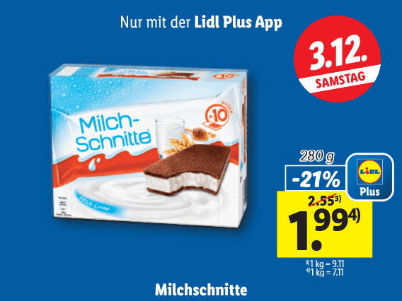 Kinder Milch­schnitte 