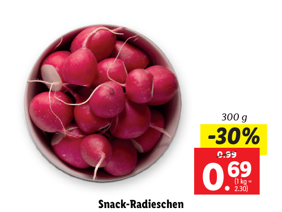 Snack-Radieschen 