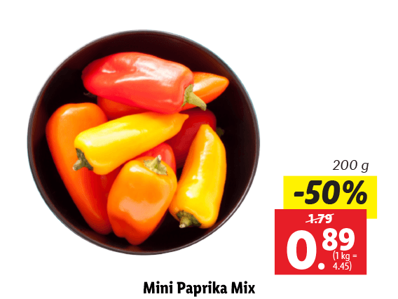 Mini Paprika Mix 