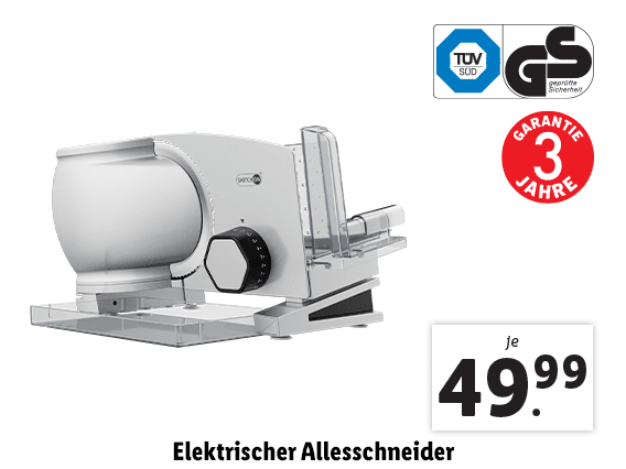 Elektrischer Allesschneider 