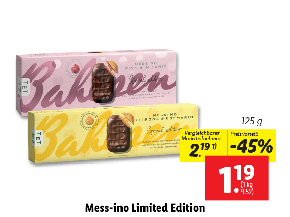 Bahlsen Messino Limited Edition 