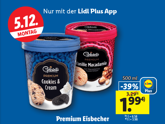 Premium Eisbecher 