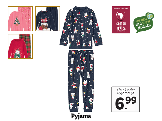 Kleinkinder Pyjama