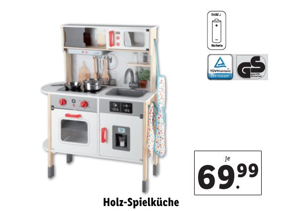 Holz-Spielküche 