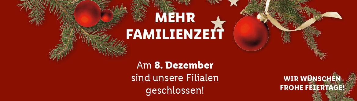 Mehr Familienzeit