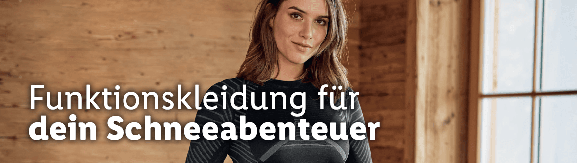 Funktionskleidung für dein Schneeabenteuer