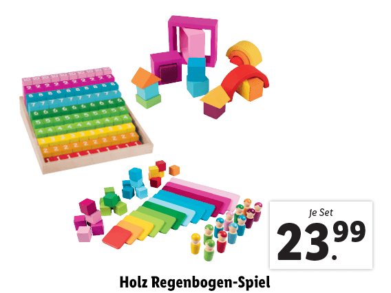 Holz Regenbogen 