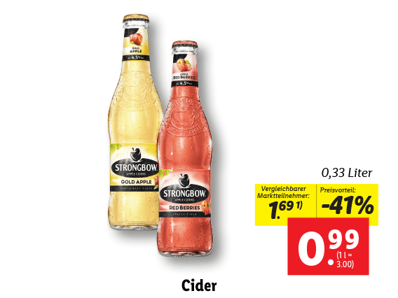 Strongbow Cider 